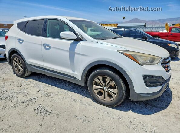 5XYZT3LB4GG326577 2016 HYUNDAI SANTA White Delantero derecho