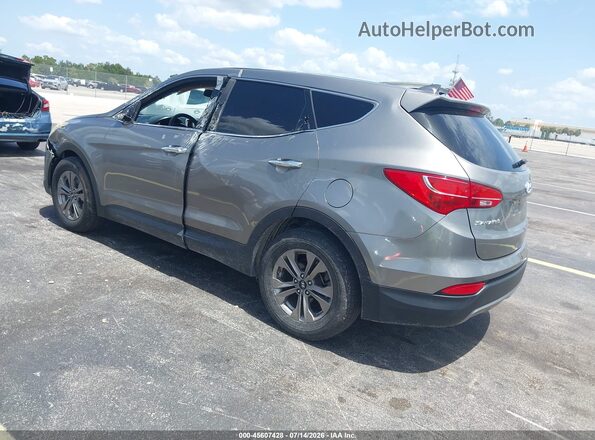 5XYZT3LB4GG343783 2016 HYUNDAI SANTA FE SPORT Gray Задня ліва чверть