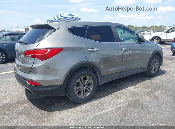 5XYZT3LB4GG343783 2016 HYUNDAI SANTA FE SPORT Gray Задня права чверть
