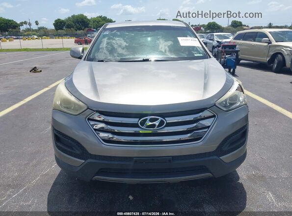 5XYZT3LB4GG343783 2016 HYUNDAI SANTA FE SPORT Gray Вид щитка приладів