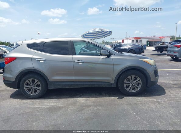 5XYZT3LB4GG343783 2016 HYUNDAI SANTA FE SPORT Gray Вид задньої частини салону