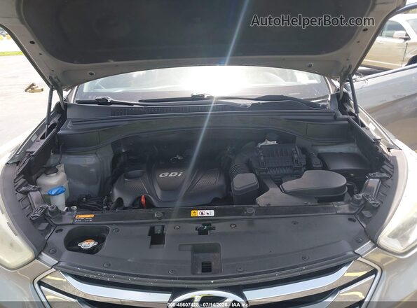 5XYZT3LB4GG343783 2016 HYUNDAI SANTA FE SPORT Gray Вид ззаду