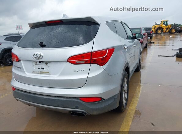 5XYZT3LB4GG346814 2016 HYUNDAI SANTA FE SPORT Silver Rear right