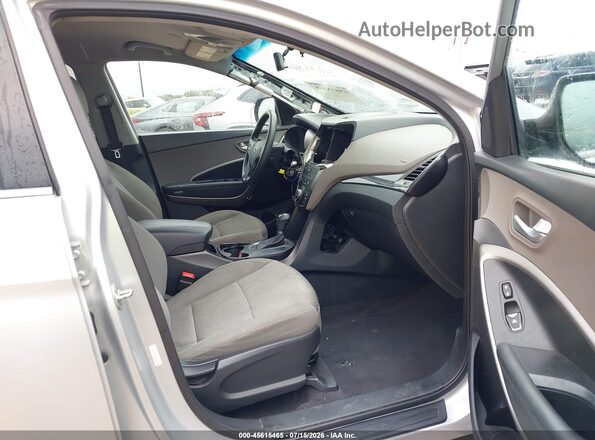 5XYZT3LB4GG346814 2016 HYUNDAI SANTA FE SPORT Silver Front interior view