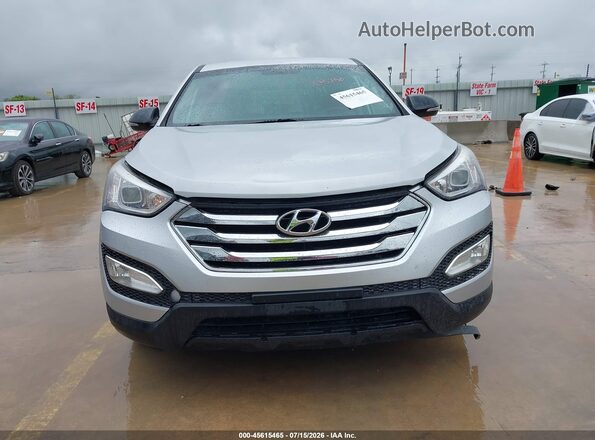 5XYZT3LB4GG346814 2016 HYUNDAI SANTA FE SPORT Silver Instrument cluster view