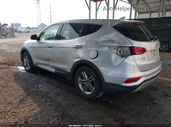5XYZT3LB4HG498254 2017 HYUNDAI SANTA FE SPORT Silver Rear left