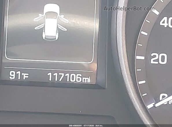 5XYZT3LB4HG498254 2017 HYUNDAI SANTA FE SPORT Silver 