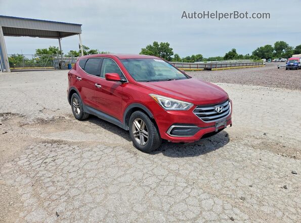 5XYZT3LB4JG545255 2018 HYUNDAI SANTA Red Przód prawy