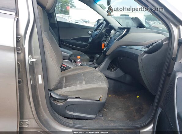5XYZT3LB5GG326040 2016 HYUNDAI SANTA FE SPORT Brown Widok wnętrza z przodu