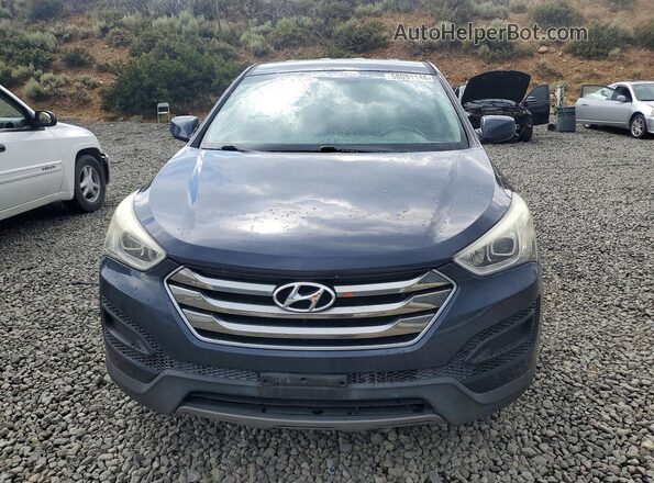 5XYZT3LB5GG326894 2016 HYUNDAI SANTA Blue Вид спереду