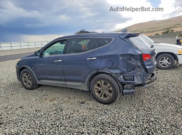 5XYZT3LB5GG326894 2016 HYUNDAI SANTA Blue Задня ліва чверть
