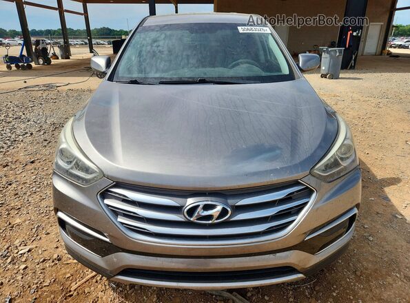 5XYZT3LB6HG404343 2017 HYUNDAI SANTA Gray Դիմացի տեսք