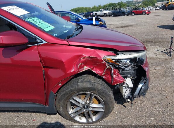 5XYZT3LB6JG556726 2018 HYUNDAI SANTA FE SPORT Red Vista frontal