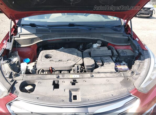 5XYZT3LB6JG556726 2018 HYUNDAI SANTA FE SPORT Red Vista trasera