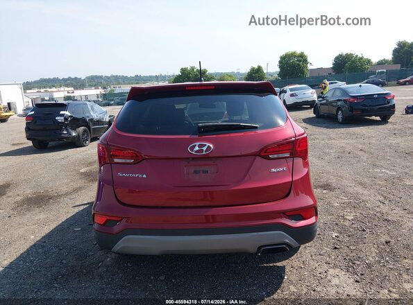 5XYZT3LB6JG556726 2018 HYUNDAI SANTA FE SPORT Red 