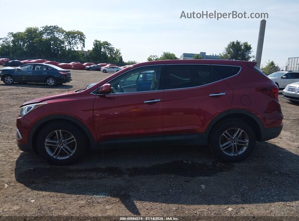 5XYZT3LB6JG556726 2018 HYUNDAI SANTA FE SPORT Red Vista interior de 360 grados