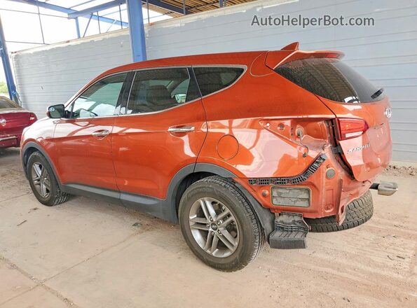 5XYZT3LB7HG457567 2017 HYUNDAI SANTA Orange Հետևի ձախ
