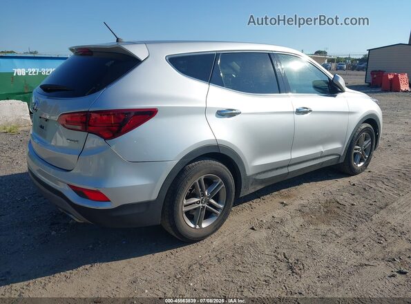 5XYZT3LB7JG558131 2018 HYUNDAI SANTA FE SPORT Silver უკანა მარჯვენა