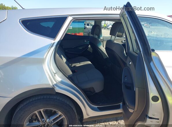 5XYZT3LB7JG558131 2018 HYUNDAI SANTA FE SPORT Silver VIN კოდის სტიკერის ხედი