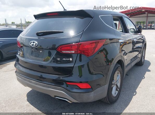 5XYZT3LB7JG563085 2018 HYUNDAI SANTA FE SPORT Black Rear right