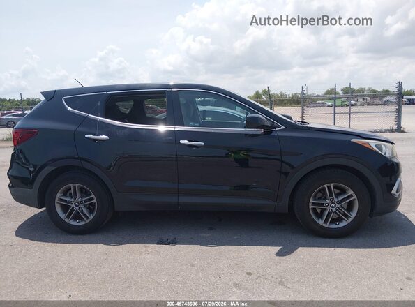 5XYZT3LB7JG563085 2018 HYUNDAI SANTA FE SPORT Black Rear interior view