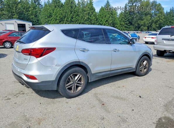 5XYZT3LB7JG569582 2018 HYUNDAI SANTA Silver Tył prawy