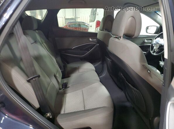 5XYZT3LB8GG338084 2016 HYUNDAI SANTA Blue უკანა სავარძლების ხედი
