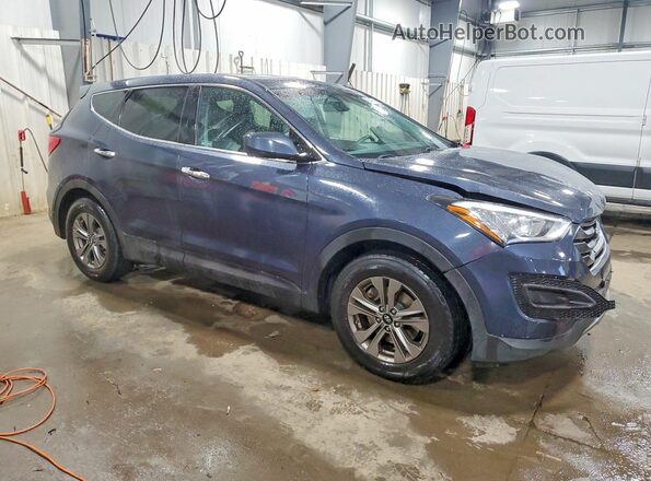 5XYZT3LB8GG338084 2016 HYUNDAI SANTA Blue წინა მარჯვენა