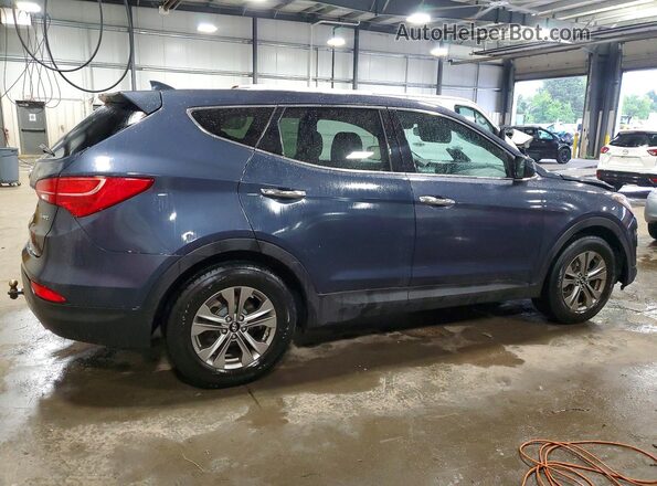 5XYZT3LB8GG338084 2016 HYUNDAI SANTA Blue უკანა მარჯვენა