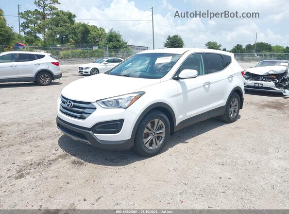 5XYZT3LB8GG356178 2016 HYUNDAI SANTA FE SPORT White Widok z przodu
