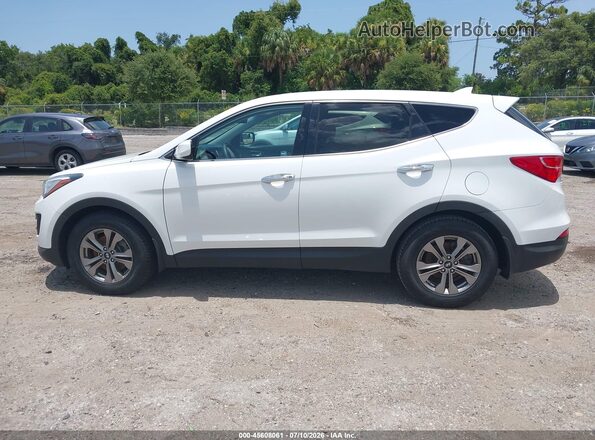 5XYZT3LB8GG356178 2016 HYUNDAI SANTA FE SPORT White Widok wnętrza 360 stopni