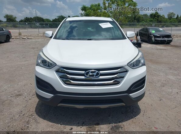5XYZT3LB8GG356178 2016 HYUNDAI SANTA FE SPORT White Widok zestawu wskaźników