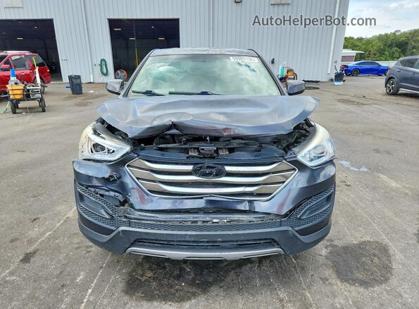 5XYZT3LB8GG374356 2016 HYUNDAI SANTA Gray Вид спереду