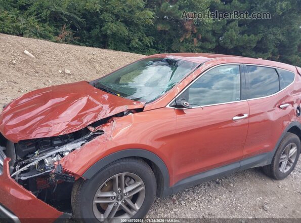 5XYZT3LB8HG382913 2017 HYUNDAI SANTA FE SPORT Оранжевый Вид спереди