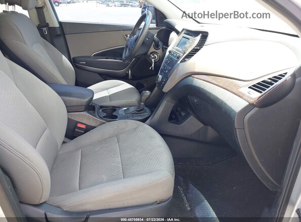 5XYZT3LB8HG385035 2017 HYUNDAI SANTA FE SPORT Silver Սալոնի դիմացի տեսք