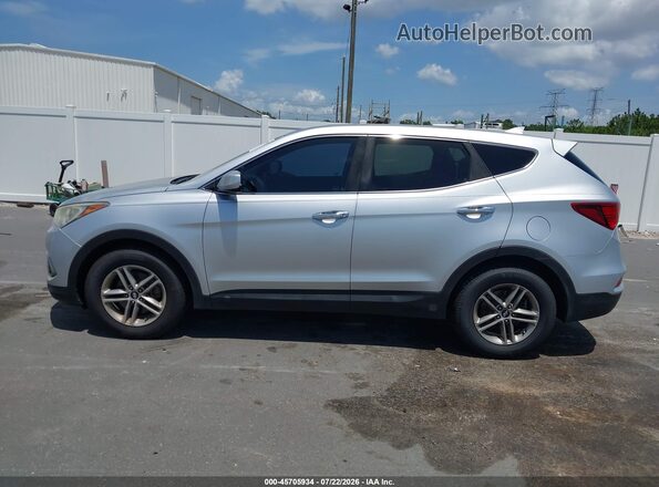 5XYZT3LB8HG385035 2017 HYUNDAI SANTA FE SPORT Silver Սալոնի 360 աստիճան տեսք