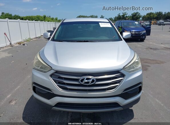 5XYZT3LB8HG385035 2017 HYUNDAI SANTA FE SPORT Silver Սարքավորումների վահանակի տեսք