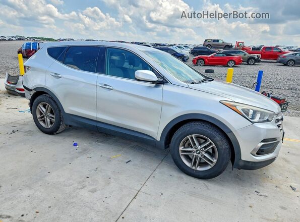 5XYZT3LB8HG435786 2017 HYUNDAI SANTA Silver Передня права чверть