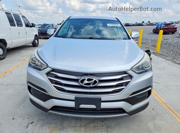 5XYZT3LB8HG435786 2017 HYUNDAI SANTA Silver Вид спереду