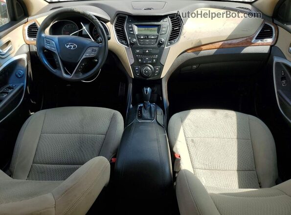 5XYZT3LB9GG321441 2016 HYUNDAI SANTA Orange წინა პანელის ხედი