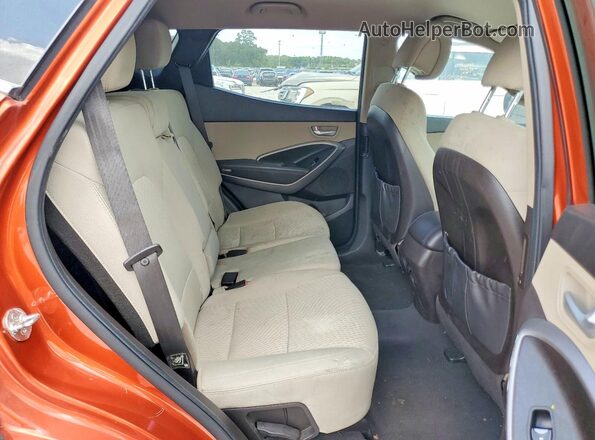 5XYZT3LB9GG321441 2016 HYUNDAI SANTA Orange უკანა სალონის ხედი