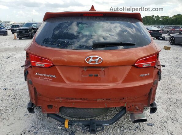 5XYZT3LB9GG321441 2016 HYUNDAI SANTA Orange უკანა ხედი