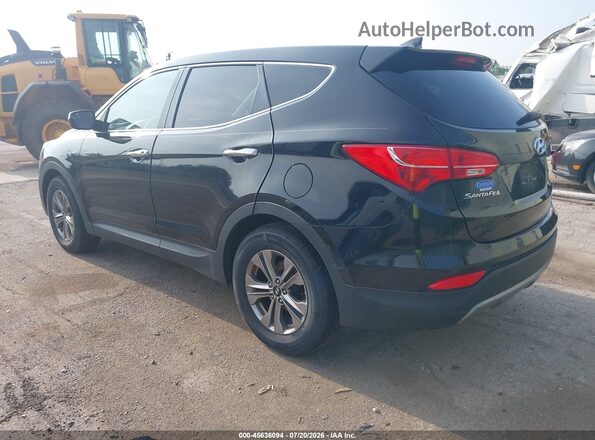 5XYZT3LB9GG374902 2016 HYUNDAI SANTA FE SPORT Black უკანა მარცხენა