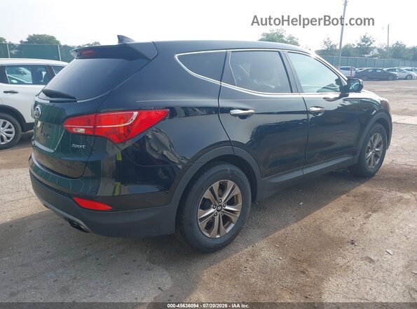 5XYZT3LB9GG374902 2016 HYUNDAI SANTA FE SPORT Black უკანა მარჯვენა