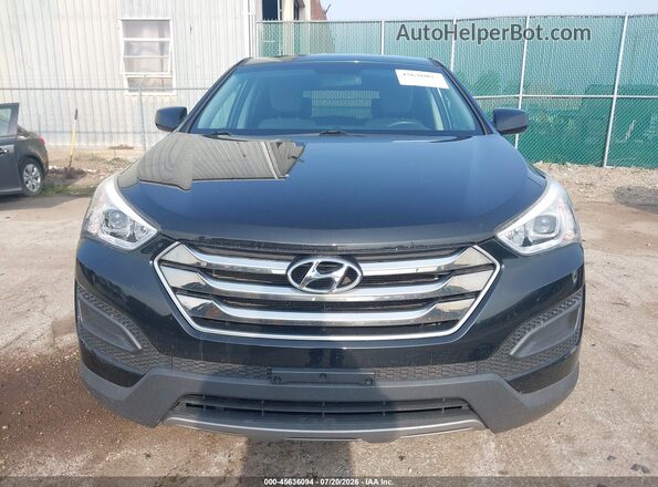 5XYZT3LB9GG374902 2016 HYUNDAI SANTA FE SPORT Black ხელსაწყოთა პანელის ხედი