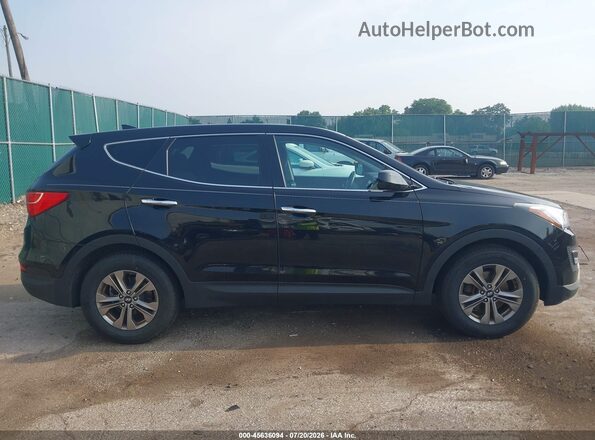 5XYZT3LB9GG374902 2016 HYUNDAI SANTA FE SPORT Black უკანა სალონის ხედი