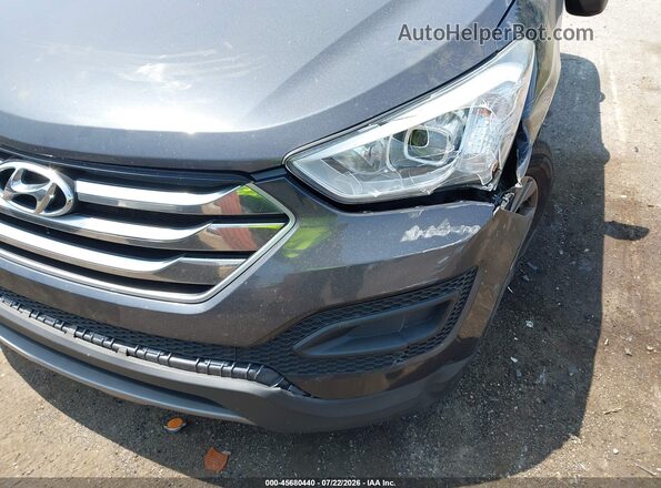 5XYZT3LB9GG375791 2016 HYUNDAI SANTA FE SPORT Gray Դիմացի տեսք