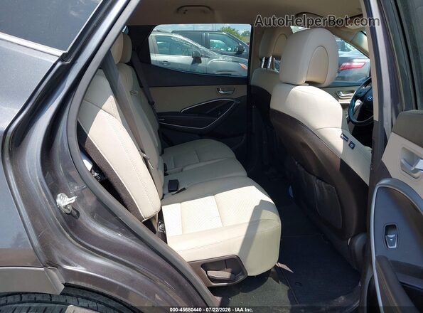 5XYZT3LB9GG375791 2016 HYUNDAI SANTA FE SPORT Gray VIN կոդի պիտակի տեսք