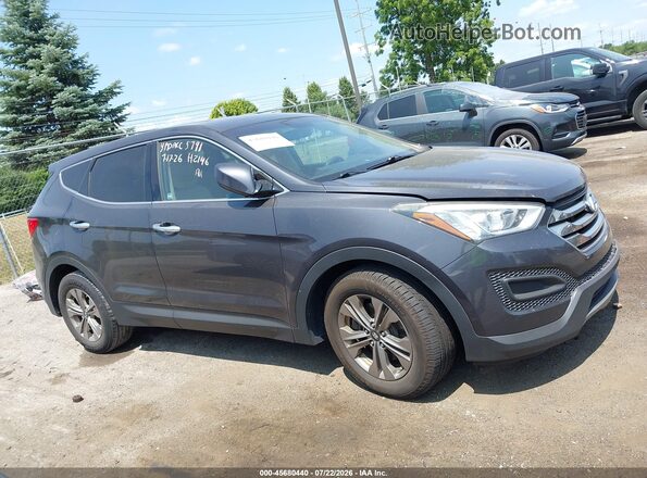 5XYZT3LB9GG375791 2016 HYUNDAI SANTA FE SPORT Gray Սալոնի հետևի տեսք