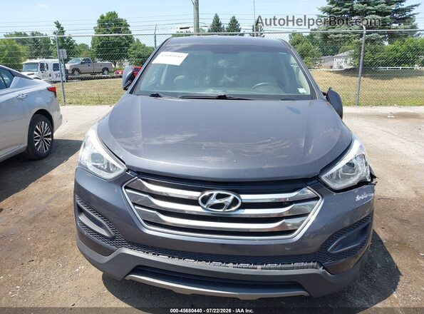 5XYZT3LB9GG375791 2016 HYUNDAI SANTA FE SPORT Gray Սարքավորումների վահանակի տեսք